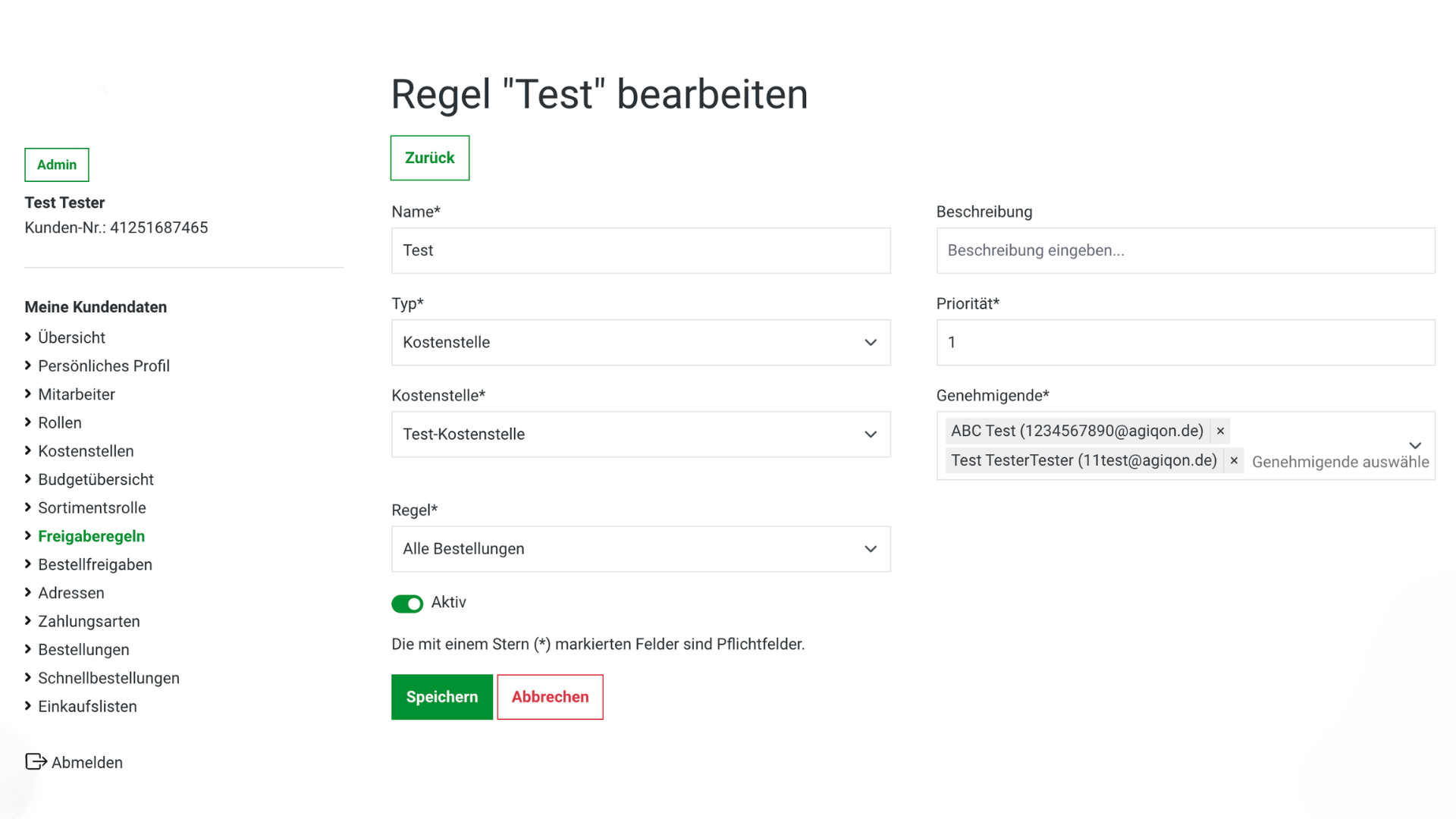 bestellgenehmigungen