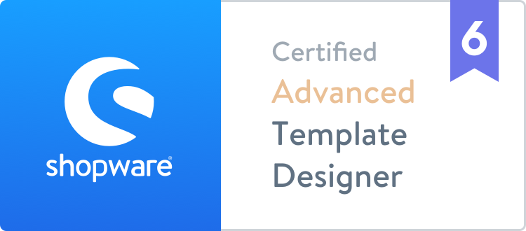 Shopware 6 Certified Advanced Template Designer | Agiqon